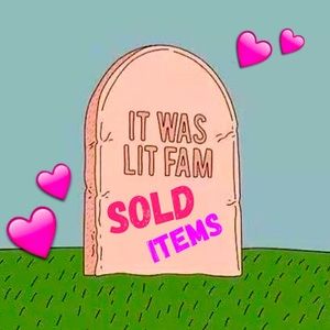 Items below this point are sold! ♥️